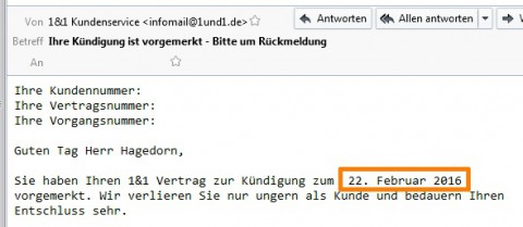 1und1-kündigung